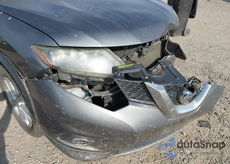 2015 Nissan Rogue Sv из США, поврежденный, VIN 5N1AT2MV7FC813397